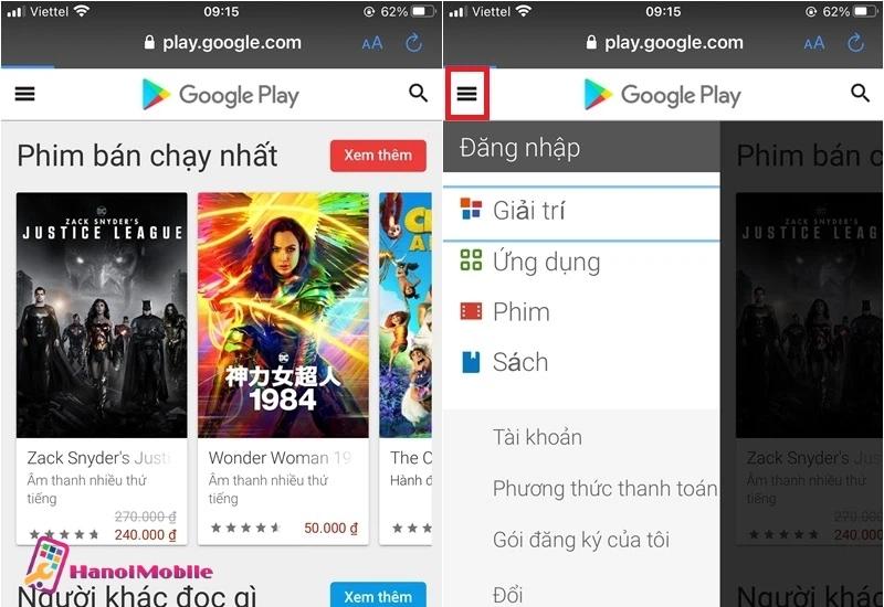 Hướng dẫn cách tải và cài đặt CH Play cho iPhone